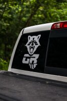 Badass Raccoon Aufkleber