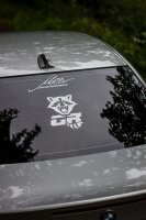 Badass Raccoon Aufkleber