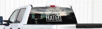 Locally Hated Aufkleber