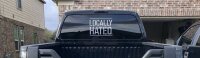 Locally Hated Aufkleber