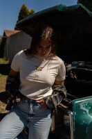 (L) Save a Horse Shirt "beige"