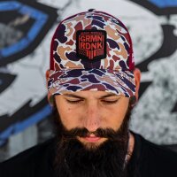 Red Camo Cap