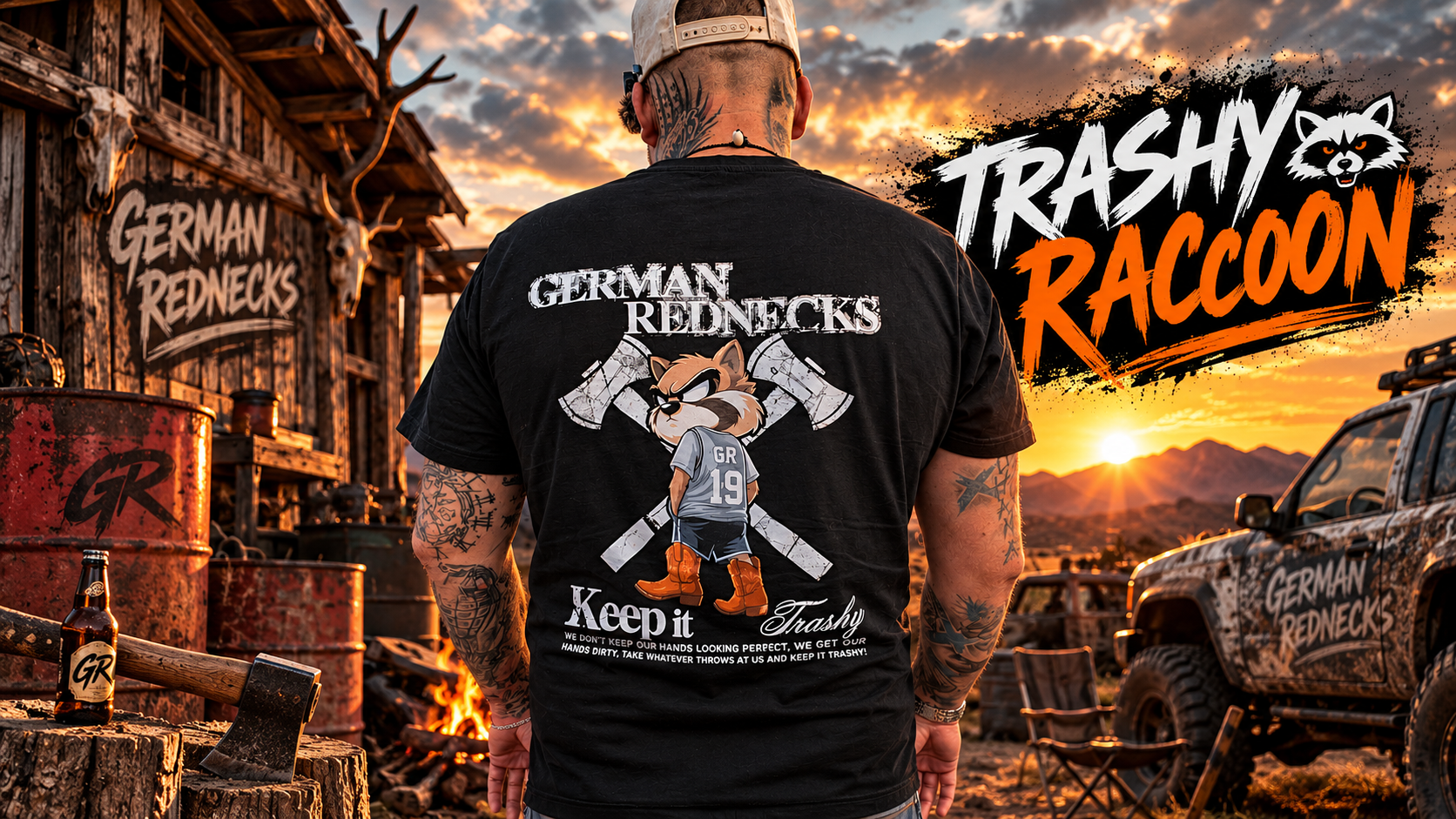 Trashy Raccoon